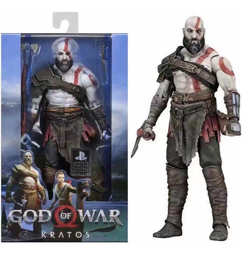 God Of War 4 Kratos 2018 Figura Juguete Modelo Regalo 18cm