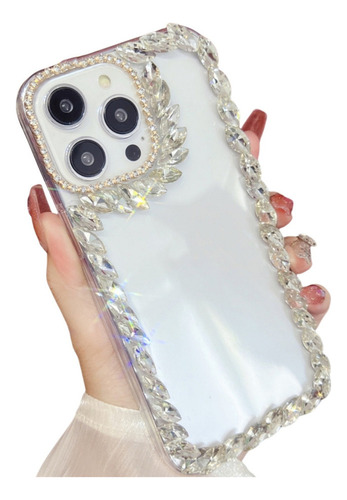 Funda De Teléfono For Moto G 8, 7, 6, 5, 4, 3, 2, 1 0, Diamantes De Imitación, Cristal Brillante, Purpurina Brillante,