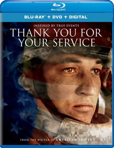 Blu Ray Thank You For Your Service Dvd Original 