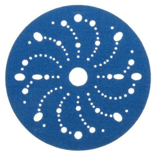 Disco De Lija 3m Blue Hookit Multi-agujero # 600 6  36183 S