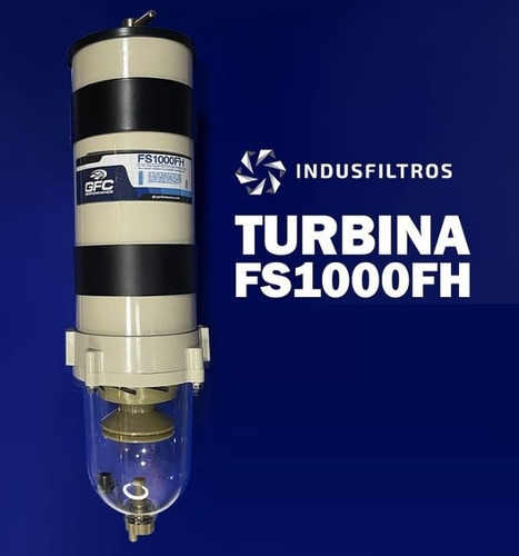 Filtro Turbina Trampa De Agua Gfc Fs1000fh