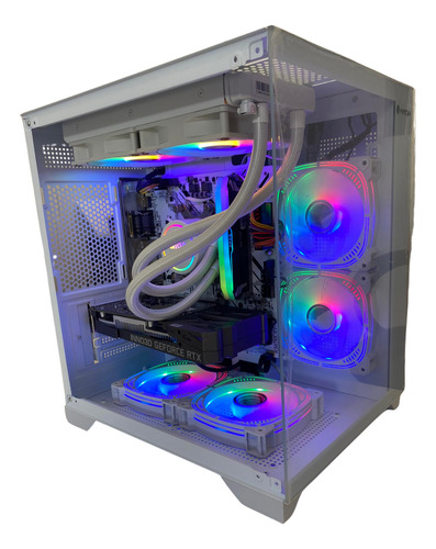 Pc Gamer Branco R7 5700x 1tb 32gb Water Cooler Rtx 3060 12gb