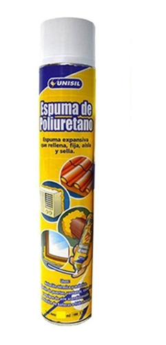 Espuma Poliuretano Expandido 750 Ml. Unisil Ferreplus