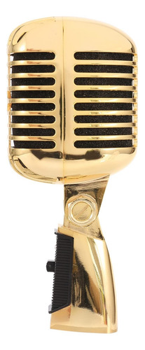 Micrófono Clásico Con Cable Profesional Micrófono Vocal