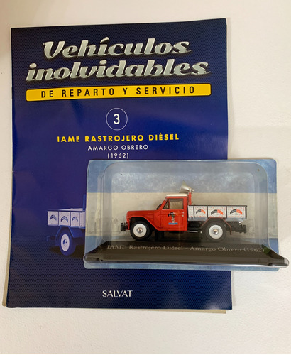 Salvat Reparto Y Servicio - Rastrojero Amargo Obrero 1962