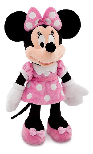 Muñeca De Peluche Minnie Mouse Vestido Rosa De 16 