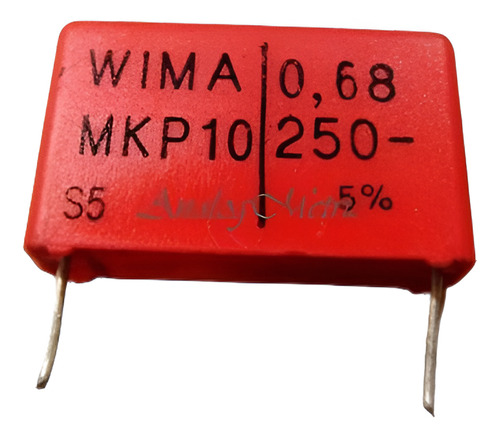 Wima Mkp10 680nf Polipropileno / Condensador De 250v (4pcs)