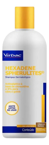 Shampoo Dermatológico Hexadene Spherulites Virbac 500ml