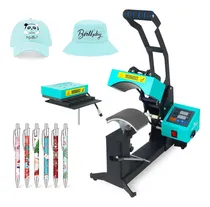 Comprar Plancha De Gorras Y Bolígrafo 2 En 1 Estampado De Sublimacion 110v Mecolour