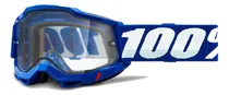 Comprar Antiparras 100% Accuri 2 Enduro Azul Clear Dual Lens Moto Color de la lente Transparente