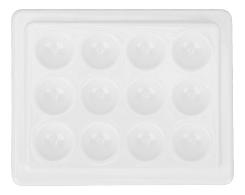 Paleta De Pintura Para Porcelana, 12 Pocillos, A Prueba De P