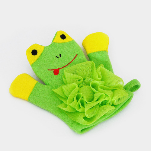 Guante Esponja Titere De Patito Para Ducha Niños Divertido