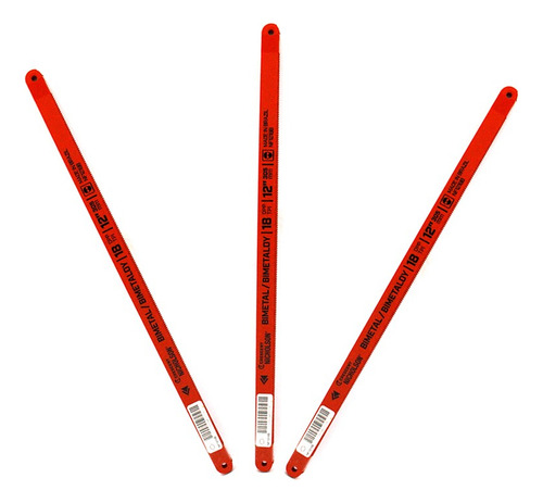 Seguetas Para Serrucho 18 Dientes Nicholson Nf1218cnm 100 Piezas