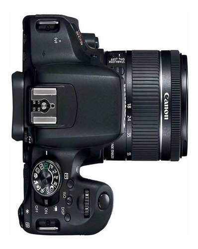 Canon EOS Rebel T7i 18-55mm IS STM Kit DSLR color negro