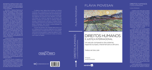 Direitos Humanos E Justiça Internacional, De Piovesan, Flávia. Editora Saraiva Jur, Capa Mole, Edição 10° Em Português, 2024
