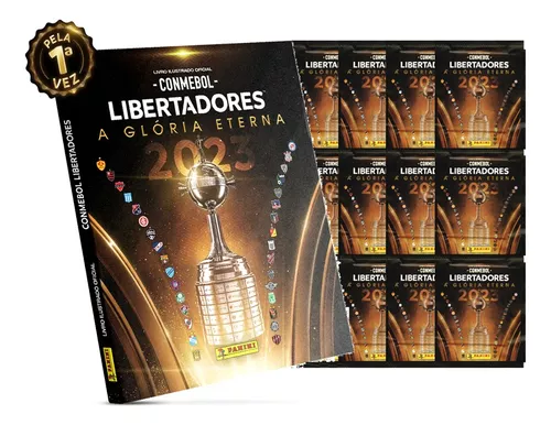 ÁLBUM DA LIBERTADORES COMPLETO - JÁ TEM A FIGURINHA DO CAMPEÃO PALMEIRAS 