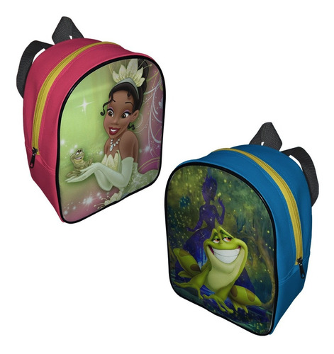 5 Mochilas Bolos Dulceros Personalizadas Princesa Y El Sapo