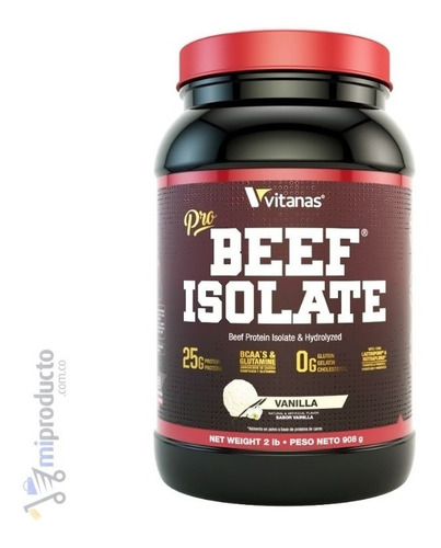 Pro - Beef Isolate Proteína De Carne 2 - L a $81500