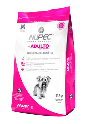 Nupec Adulto Raza Pequeña 8k