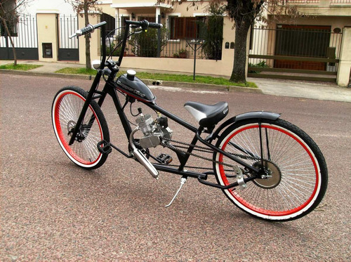 Imagen 8 de 13 de Bicimoto Chopper King London Bobber