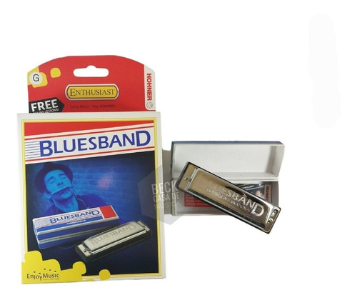 Armonica Hohner Blues Band Diatonica En Sol M55908x