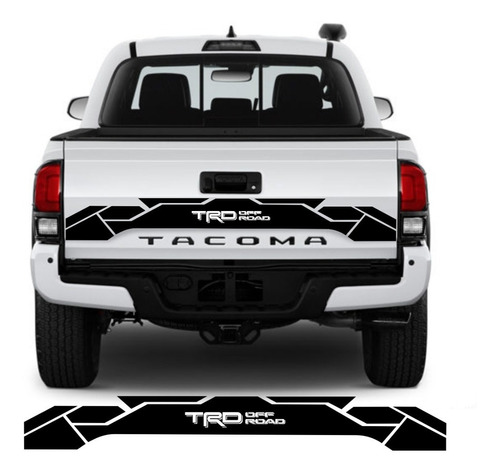 Sticker Calcomanía Puerta Cajuela Toyota Tacoma