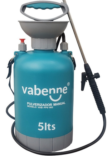 Imagen 3 de 10 de Pulverizador 5 L Manual Fumigador Rociador Valvula Y Correa
