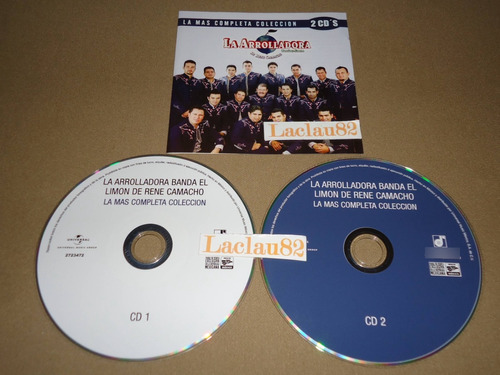 Arrolladora Banda Limon Mas Completa Coleccion 09 Disa 2 Cds