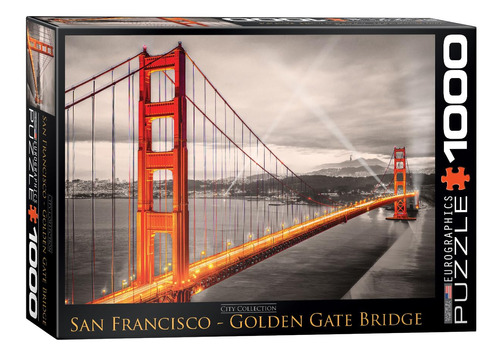 Eurographics San Francisco Golden Gate Bridge Puzzle ( Piez.