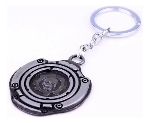 Gears Of War - Llavero 03 Color Plateado