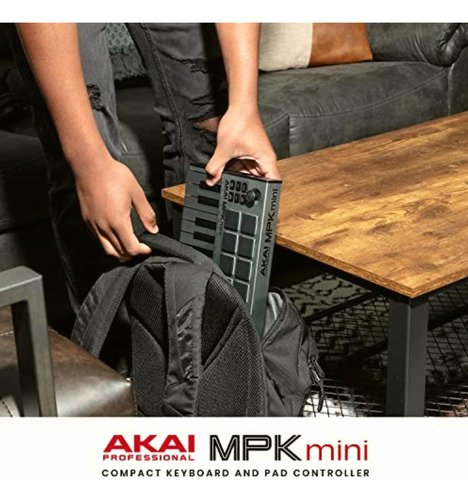 Akai Professional Mpk Mini Mk3 Teclado Controlador Midi Usb
