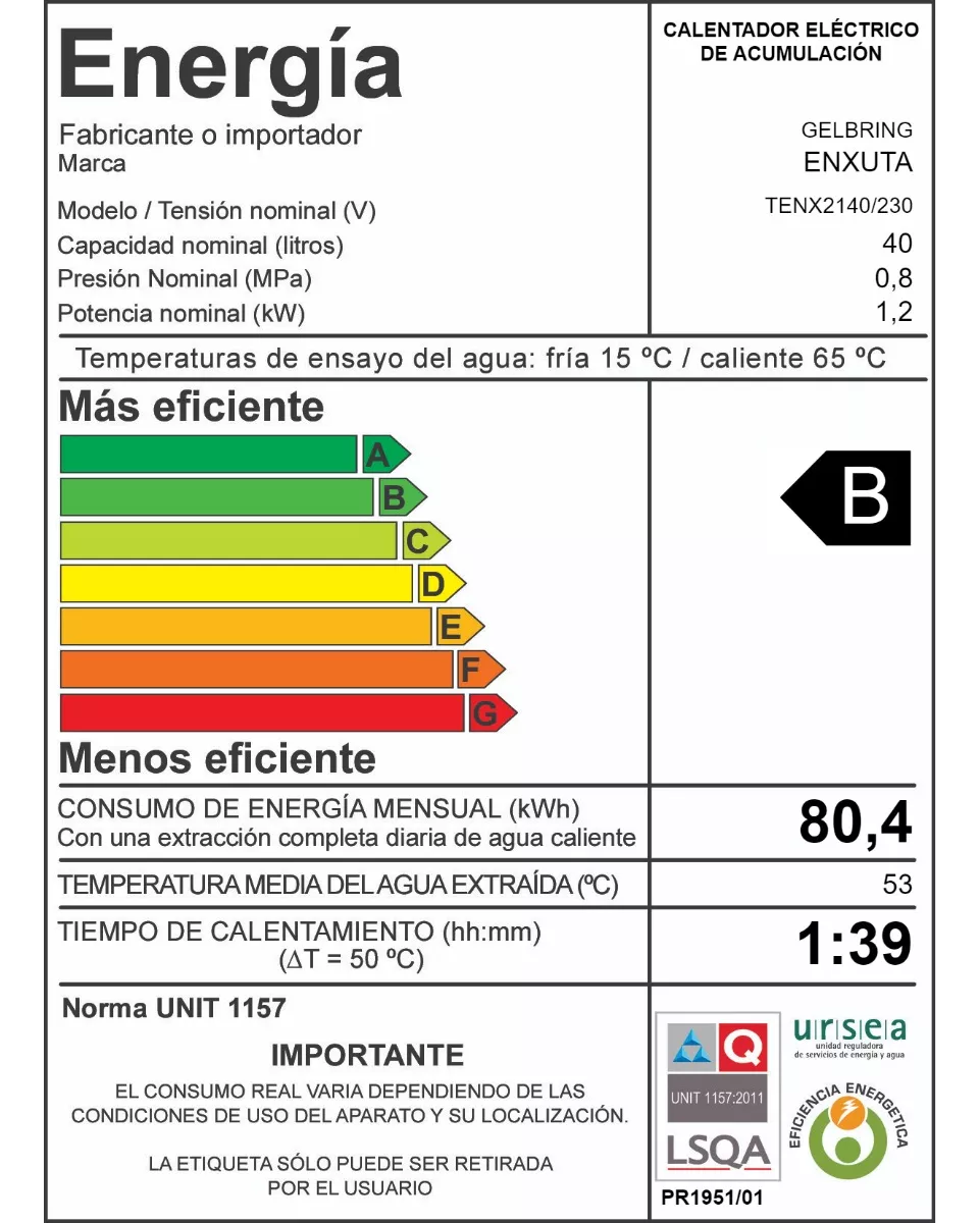 Tercera imagen para búsqueda de termotanque electrico