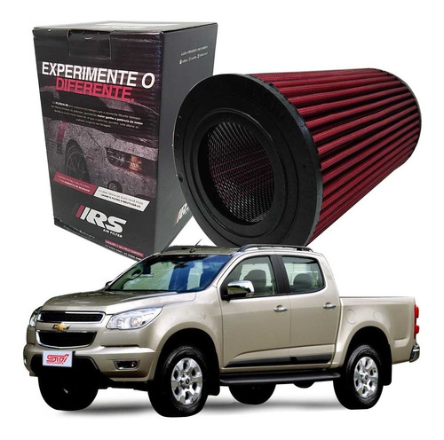 Filtro Ar Esportivo Inbox Chevrolet S10 Ltz 2.4 Flex 2013 Rs