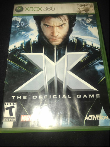 Videojuego X-men The Official Game Para Xbox 360