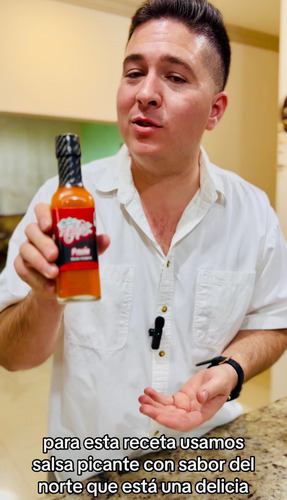24 Piezas De Salsa Roja, Picosa Con Sabor Del Norte