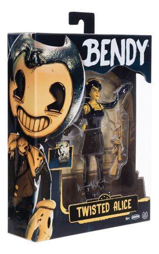 Figura De Acción Bendy Alice Retorcida 12.7 Cm Jakks
