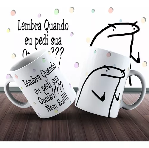 Caneca Personalizada Flork Meme 325ml