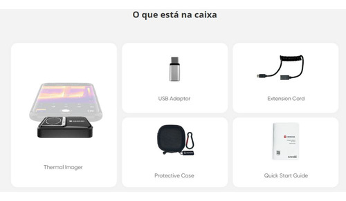 Câmera Térmica Para Androide 350°c Mini2 Hikmicro