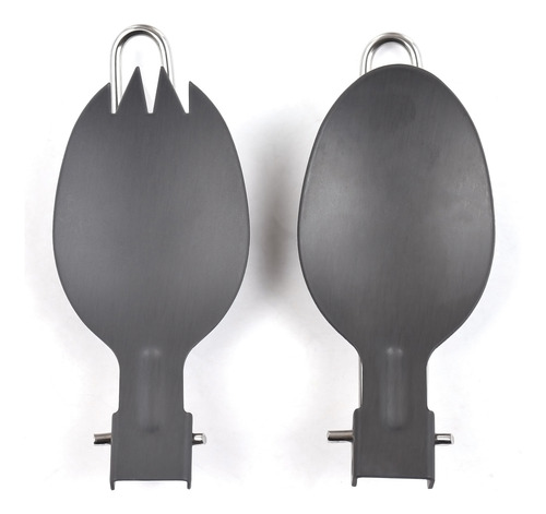 Juego De Utensilios De Camping Plegables Alnum Con Cuchara Y