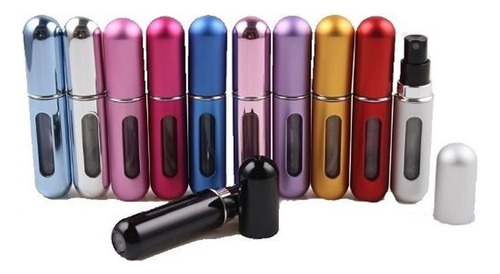 Mini Atomizador Para Perfume Recargable Capsula Viaje