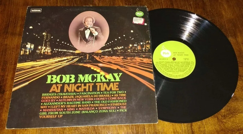 Bob Mckay At Night Time Disco Lp Vinilo Brasil