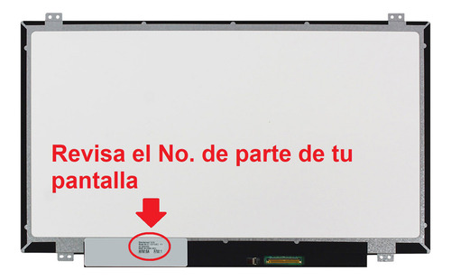 Pantalla 14.0 Slim 40p 653039-001 Aspire 4745z Asus F401a