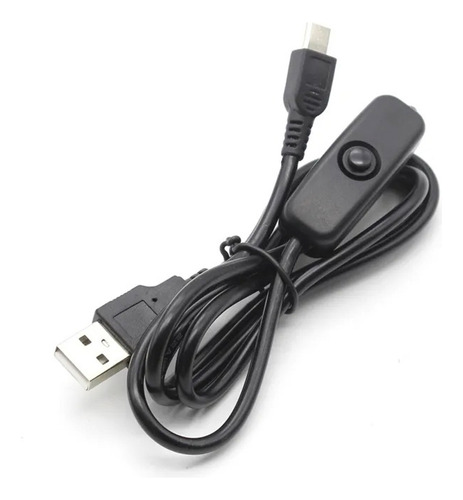 Cable Usb Tipo C 1m Interruptor On / Off 5v 3a Carga Rápida