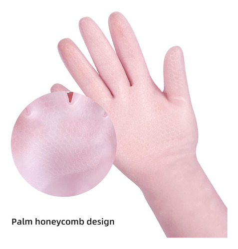 Guantes Hidratantes De Silicona Elástica.