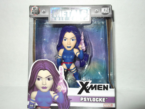 X Men Psylocke  Figura Die Cast Jada