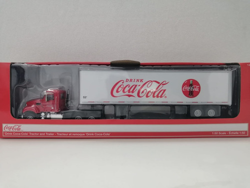 Tráiler Coca Cola Escala 1 50 Marca Motor City Classics 