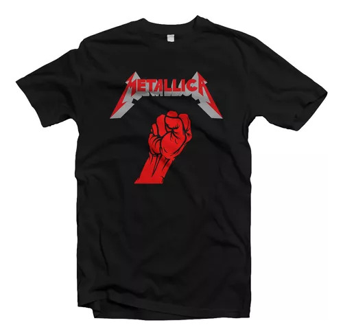 Remera Bandas Rock Metallica N02 A1 Unisex