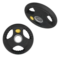 Comprar Par Disco Olímpico Recubierto Caucho 11lb C\u002Fu Tayga