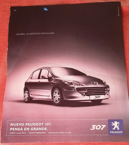 Peugeot 307 Publicidades