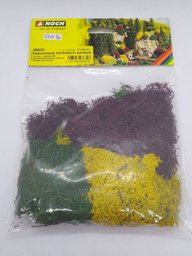 Nico Liquen Natural 3 Tonos 8630 Noch 35 Grs H0 (pmf 74)
